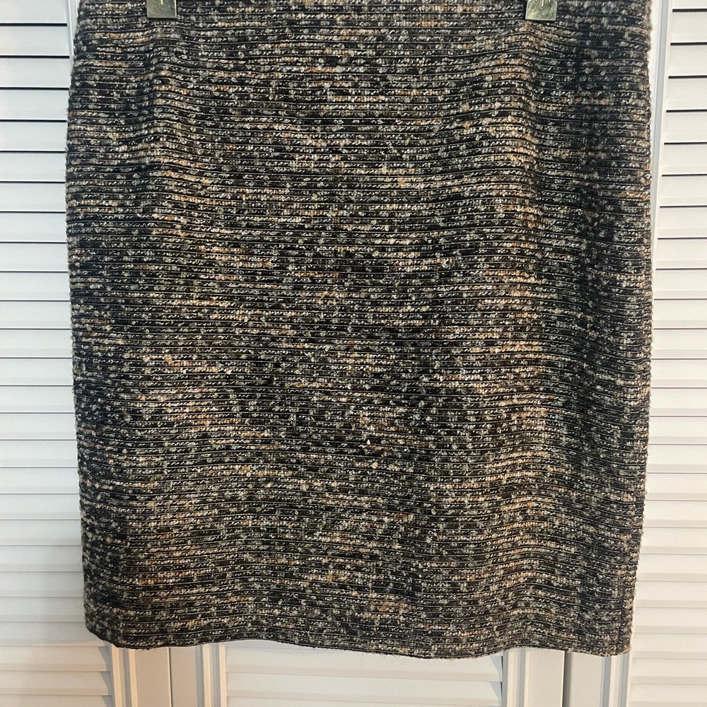 Elegant Black and Brown Women's Skirt